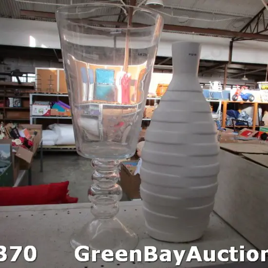 2 Large Vases