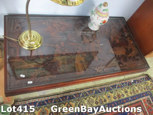 Carved Coffee Table Image 1++