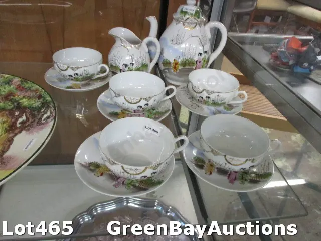 Oriental Tea Set Image 1++