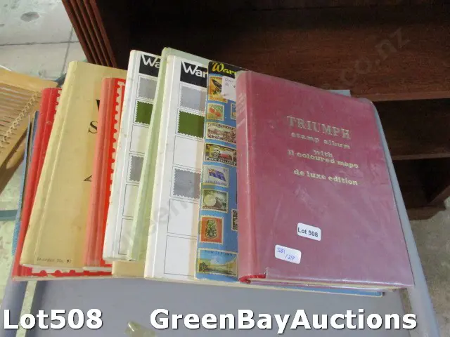 Box Stamp Albums Image 1++