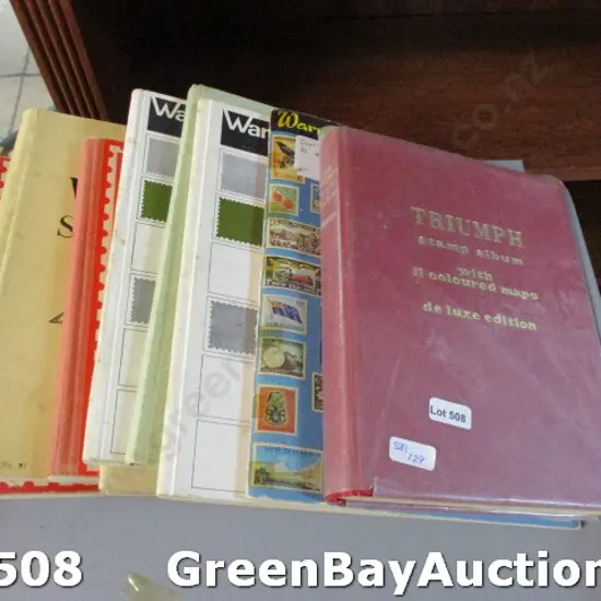 Box Stamp Albums