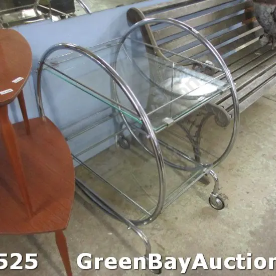Chrome Tea Trolley