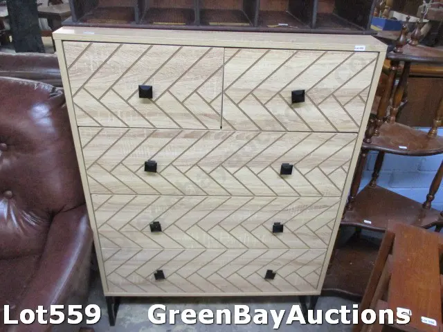 5 Drawer Tallboy Image 1++