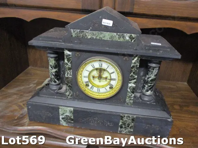 Marble Clock (needs spring) Image 1++