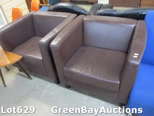Pr Leather Chairs Image 1++