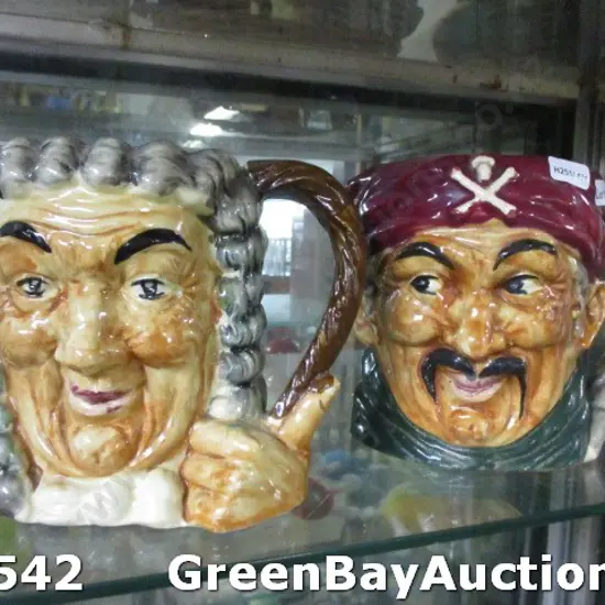 2 Toby Jugs