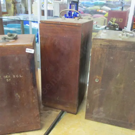 3 Microscope Boxes