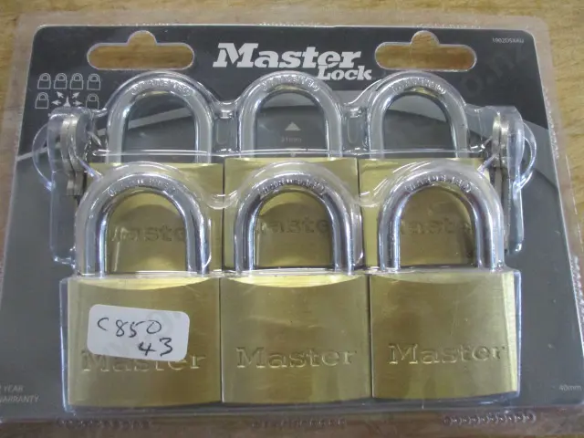 6 Padlocks Image 1++