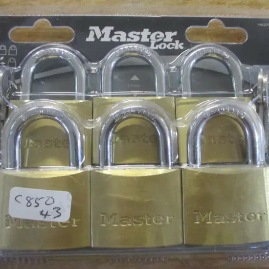 6 Padlocks