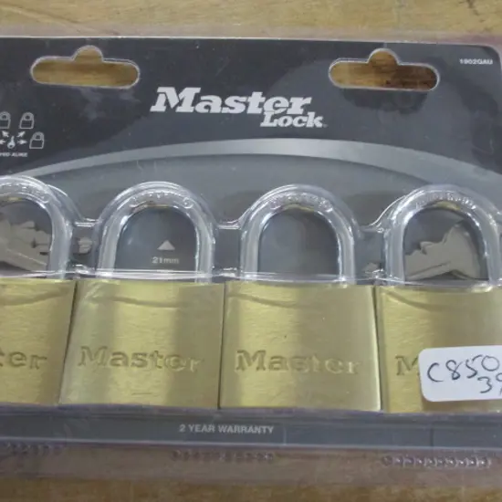 4 Padlocks