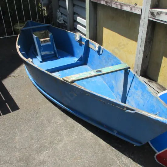 Vintage Plywood Boat