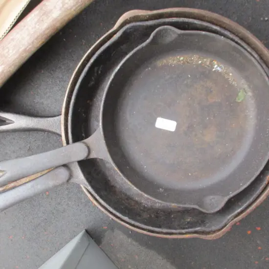 Cast Iron Pans
