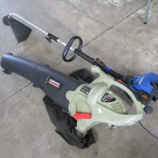 Weedeater and Garden Blower