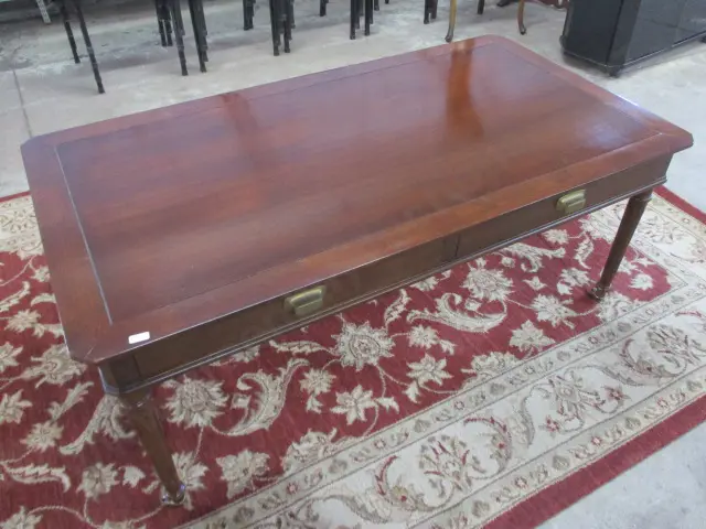 Coffee Table with Drawers Image 1++