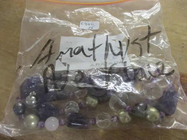 Amathyst Necklace Image 1++