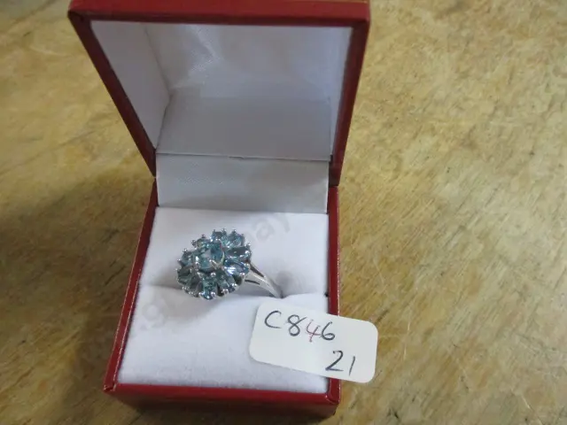 Silver Gemstone Ring Image 1++