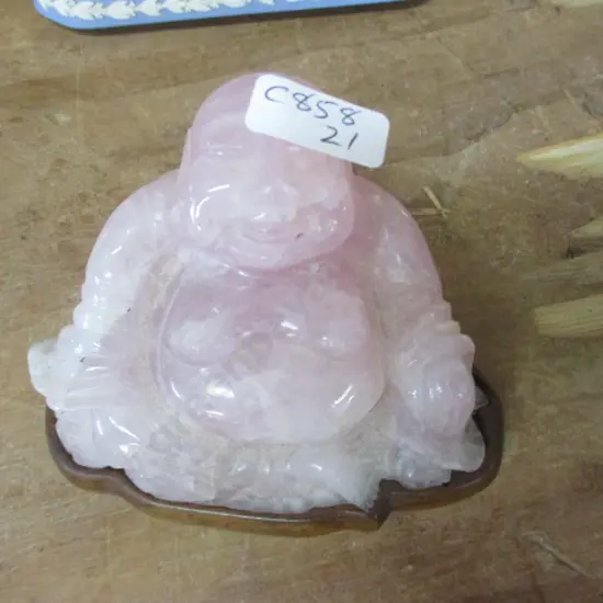 Rose Quartz Bhudda