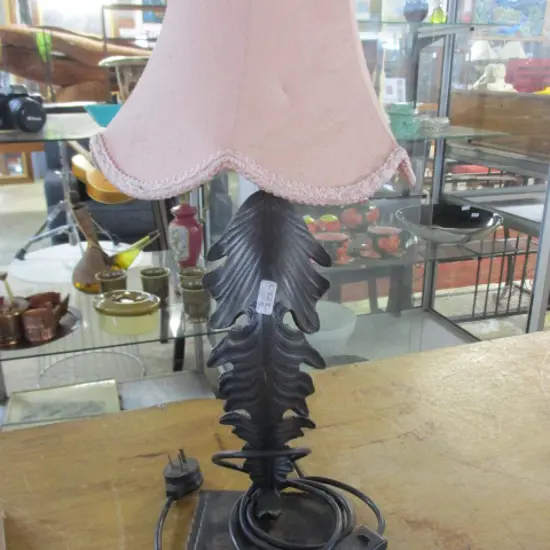 Cast Iron Lamp