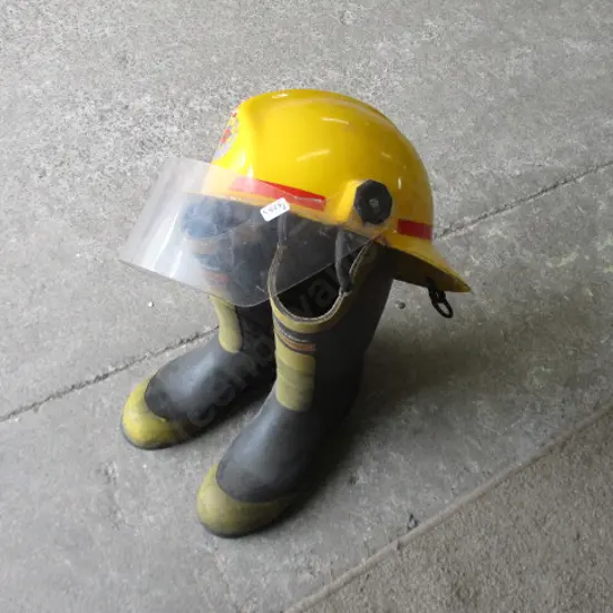 Fireman Hat and Boots
