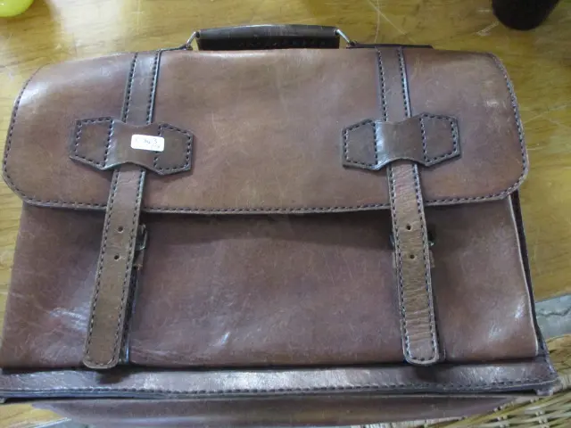 Leather Satchell Image 1++
