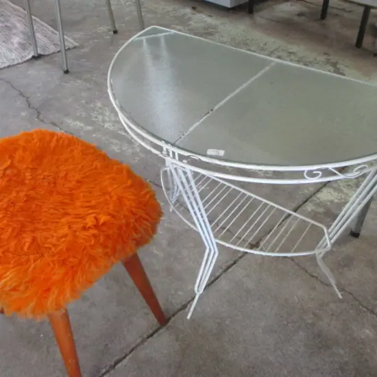 Stool and Side Table