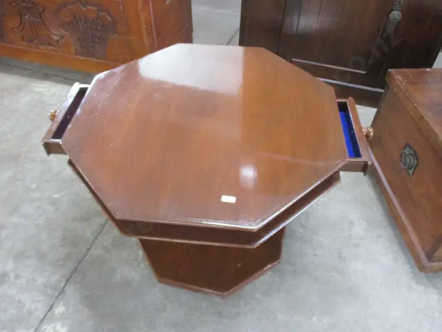 Games Table With Drawers Image 1++
