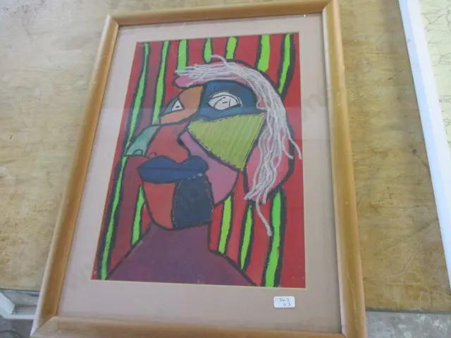 Mixed Media Painting Image 1++
