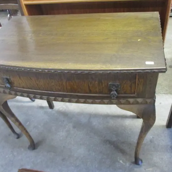 Oak Hall Table