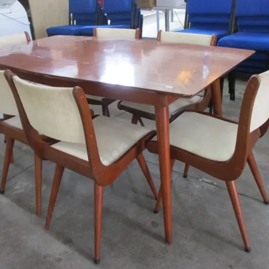Mid Century Table and Chairs
