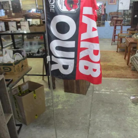 Flag and Pole